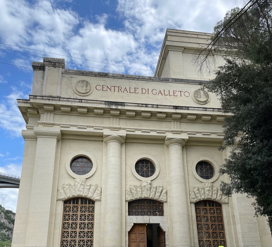Centrale di Galleto - Facciata Storica
